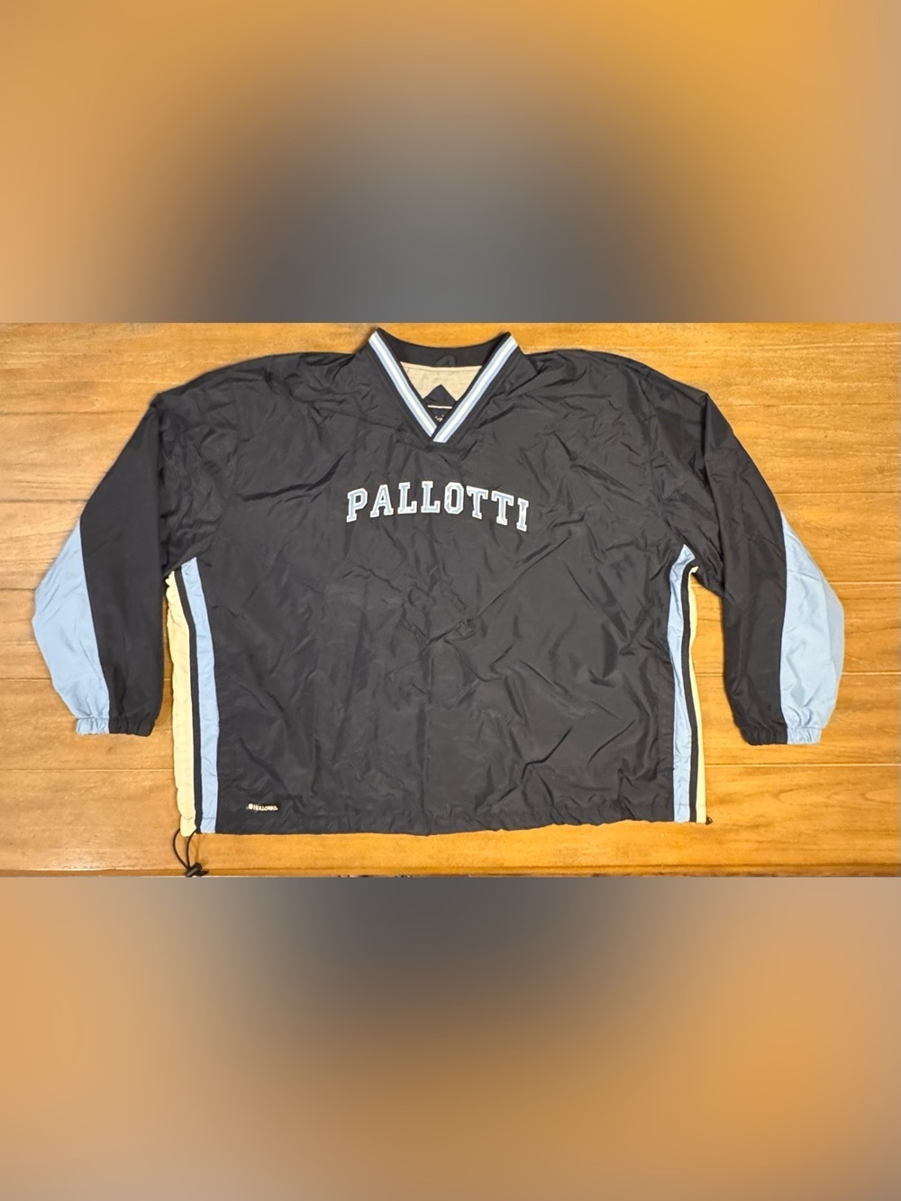 Holloway Navy and Royal Blue Logo Pullover
